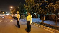 زحمات پلیس و نیروهای های امداد در شب های قدر+تصاویر