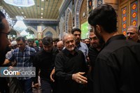  زیارت رئیس‌جمهور در حرم حضرت معصومه (س)