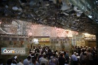 حرم بانوی کرامت در سالروز میلاد امام هشتم