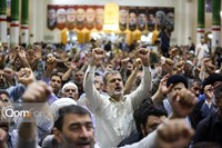وداع با پیکر ۶ شهید حملات رژیم صهیونیستی