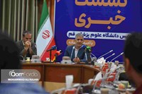 برگزاری نشست خبری رئیس دانشگاه علوم پزشکی قم