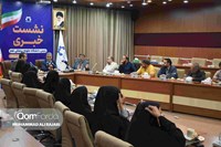 برگزاری نشست خبری رئیس دانشگاه علوم پزشکی قم