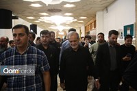  زیارت رئیس‌جمهور در حرم حضرت معصومه (س)