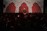 گزارش تصویری | مراسم عزاداری شب دهم محرم در مسجد جمکران