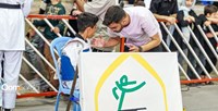 برگزاری مسابقات قهرمانی تکواندو پسران استان قم