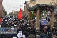 گزارش تصویری | مراسم تشییع شهید مدافع امنیت در قم