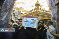 مراسم تشییع پیکر ۸ شهید جنایات رژیم صهیونی