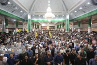 وداع با پیکر ۶ شهید حملات رژیم صهیونیستی