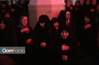 عزاداری هیأت محبین اهل‌بیت (ع) در حرم مطهر