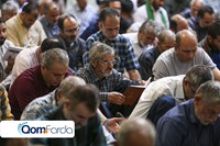 برگزاری دعای ندبه در مسجد جمکران