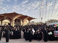 تجمع مردمی حمایت از حجاب و عفاف در قم+تصاویر