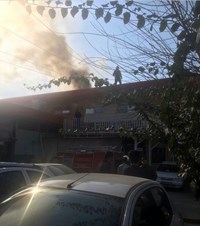 آتش‌سوزی در بیمارستان علی بن ابی‌طالب قم