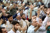حرم بانوی کرامت در سالروز میلاد امام هشتم