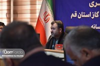 نشست خبری مدیرعامل شرکت گاز استان قم