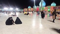 حال و هوای مسجد مقدس جمکران در شب اربعین+تصاویر 