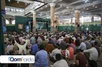 برگزاری دعای ندبه در مسجد جمکران