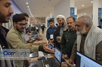 گزارش تصویری | بازدید سردار نقدی از چهارمین رویداد ملی تولید محتوای دیجیتال بسیج قم