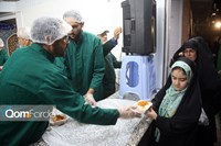 خدمت‌رسانی موکب‌های حرم حضرت معصومه (س) به زائران