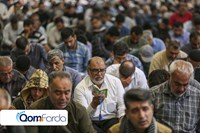 برگزاری دعای ندبه در مسجد جمکران