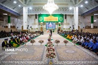 آیین خطبه خوانی خادمان حرم حضرت فاطمه معصومه (س)