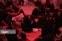 عزاداری هیأت محبین اهل‌بیت (ع) در حرم مطهر
